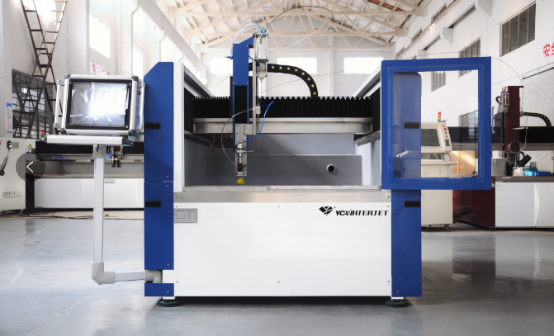 Conveniente máquina de chorro de agua de aluminio para la industria de la piedra