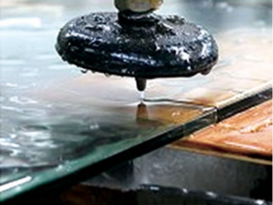 Máquina de corte de vidrio por chorro de agua CNC