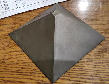 Chorro de agua flexible de metal para corte de chaflán